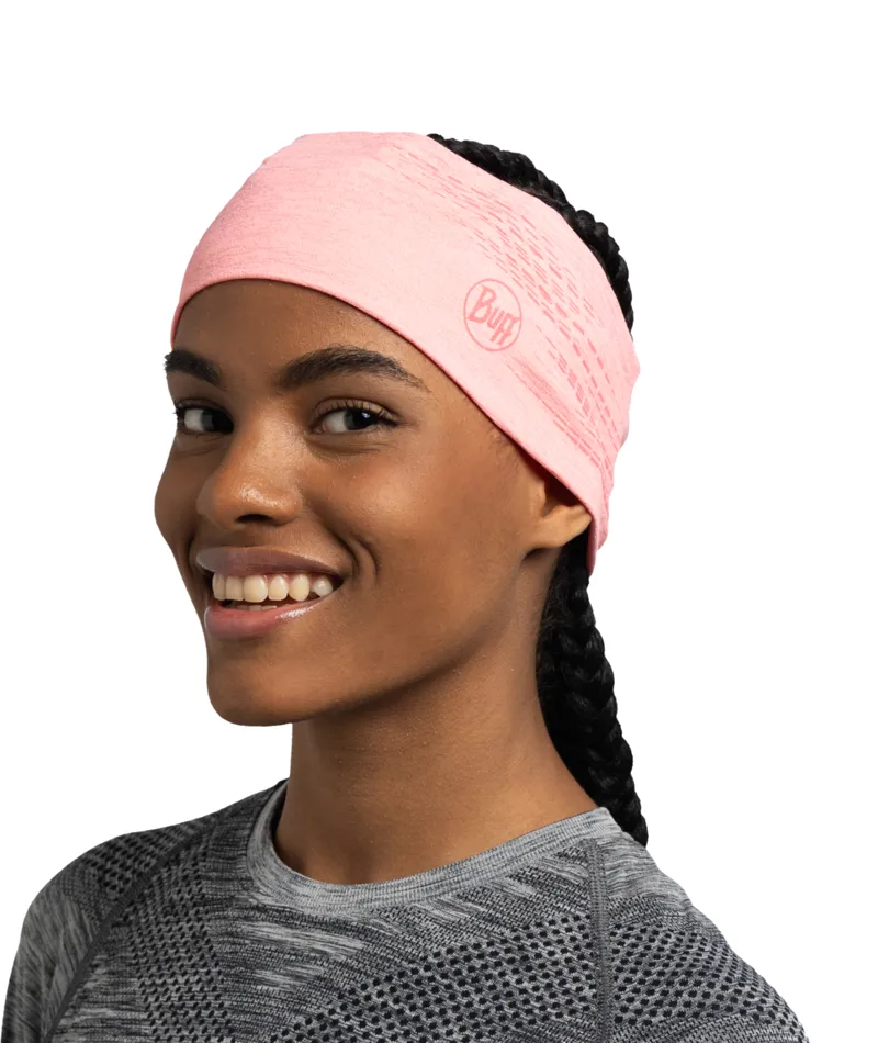 Buff Dryflx Headband - Solid Rose Pink-1