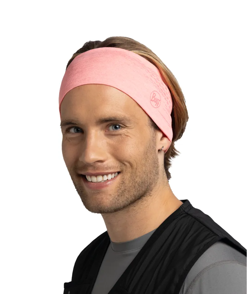 Buff Dryflx Headband - Solid Rose Pink-3