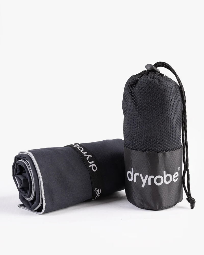 Dryrobe Microfibre Towel - Black-1