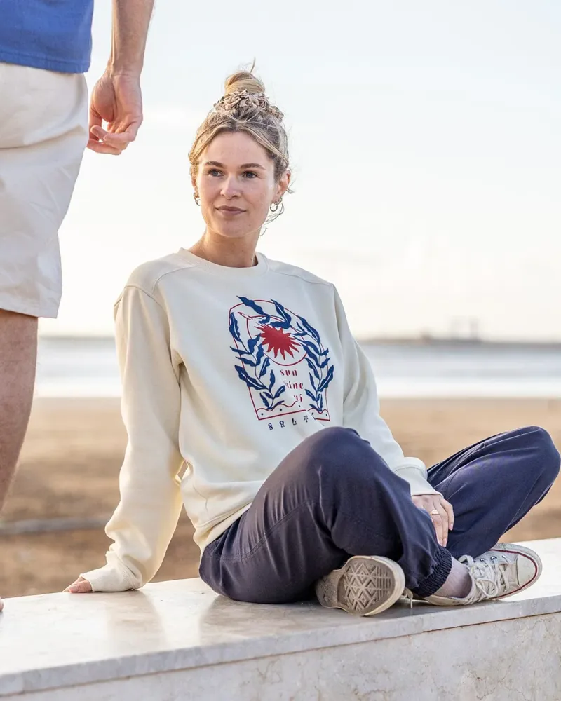 Saltrock Women's Sunshine Soul Sweat - Cream-4