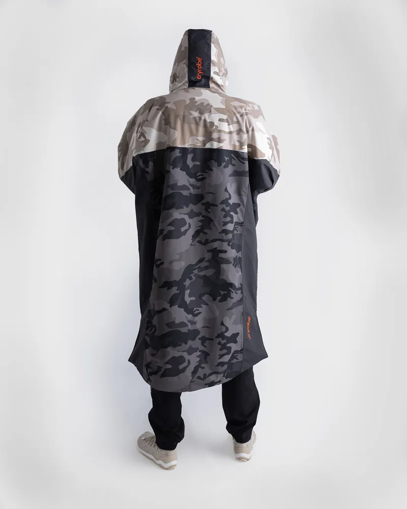 Dryrobe Nexus Long Sleeve - Dual Camo/Orange-5