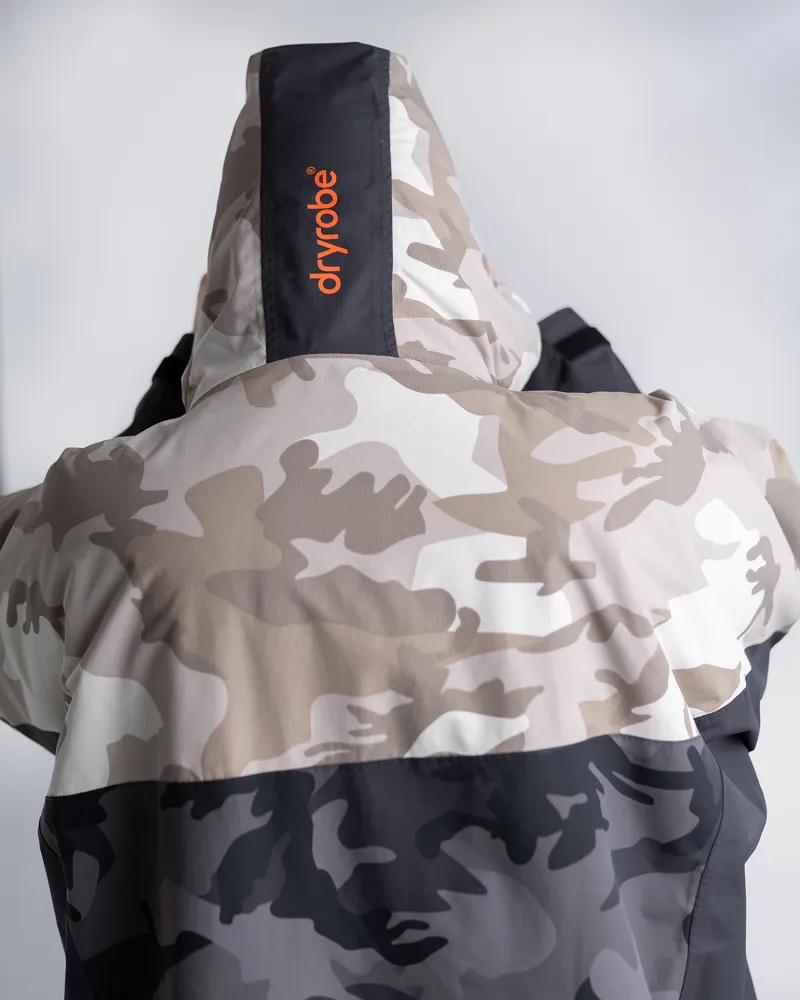 Dryrobe Nexus Long Sleeve - Dual Camo/Orange-6