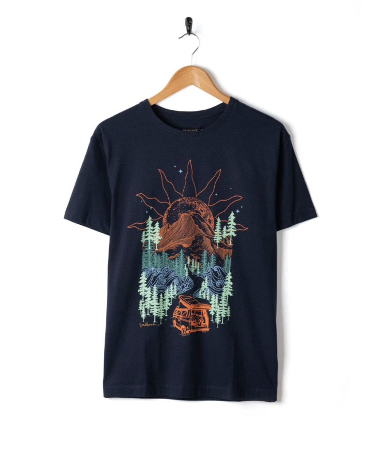 Saltrock Women's Open Road SS Tee - Blue