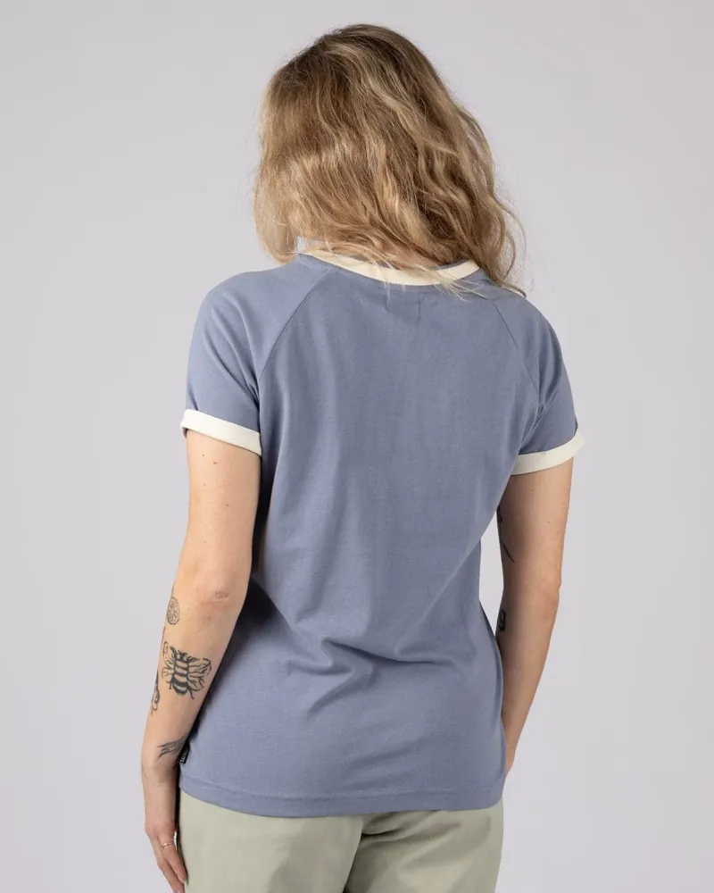 Saltrock Women's Links SS Tee - Blue-4