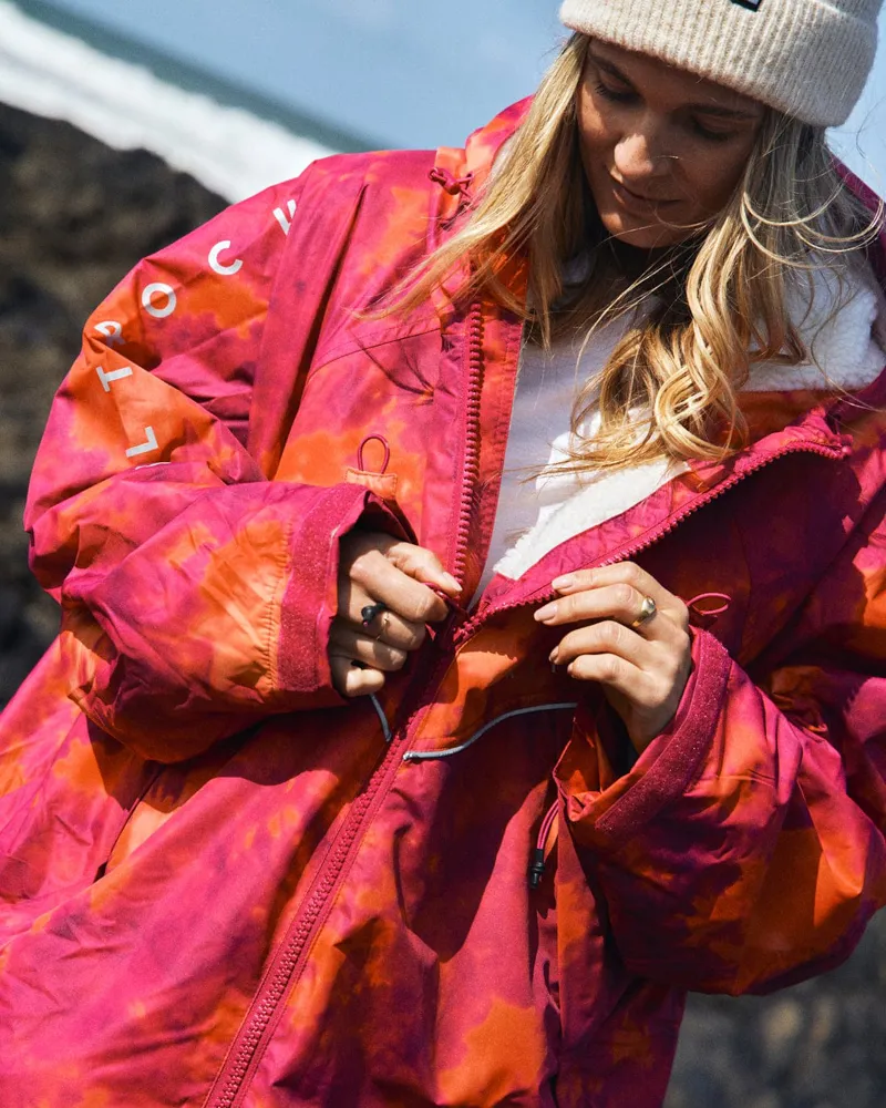 Saltrock Four Seasons Changing Robe Peace Tie Dye - Purple-9