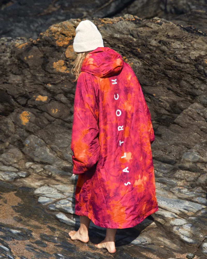 Saltrock Four Seasons Changing Robe Peace Tie Dye - Purple-8