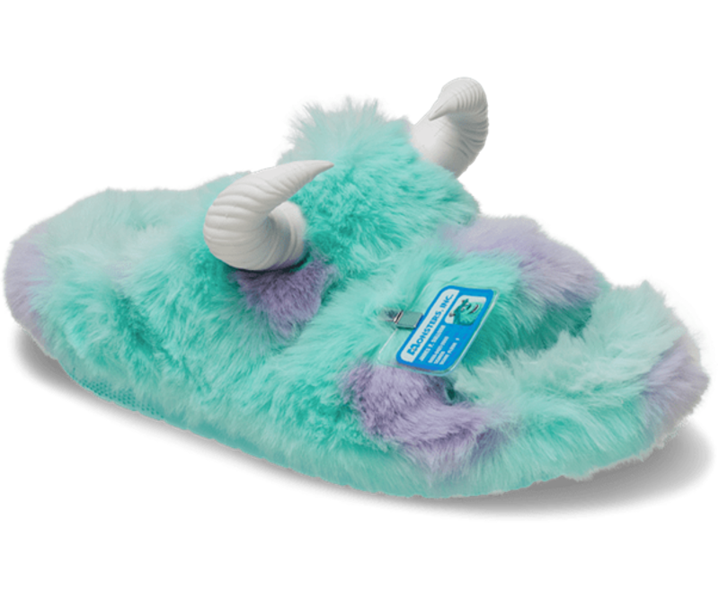 Crocs Monsters Inc Sully Classic Cozzzy Sandal-1