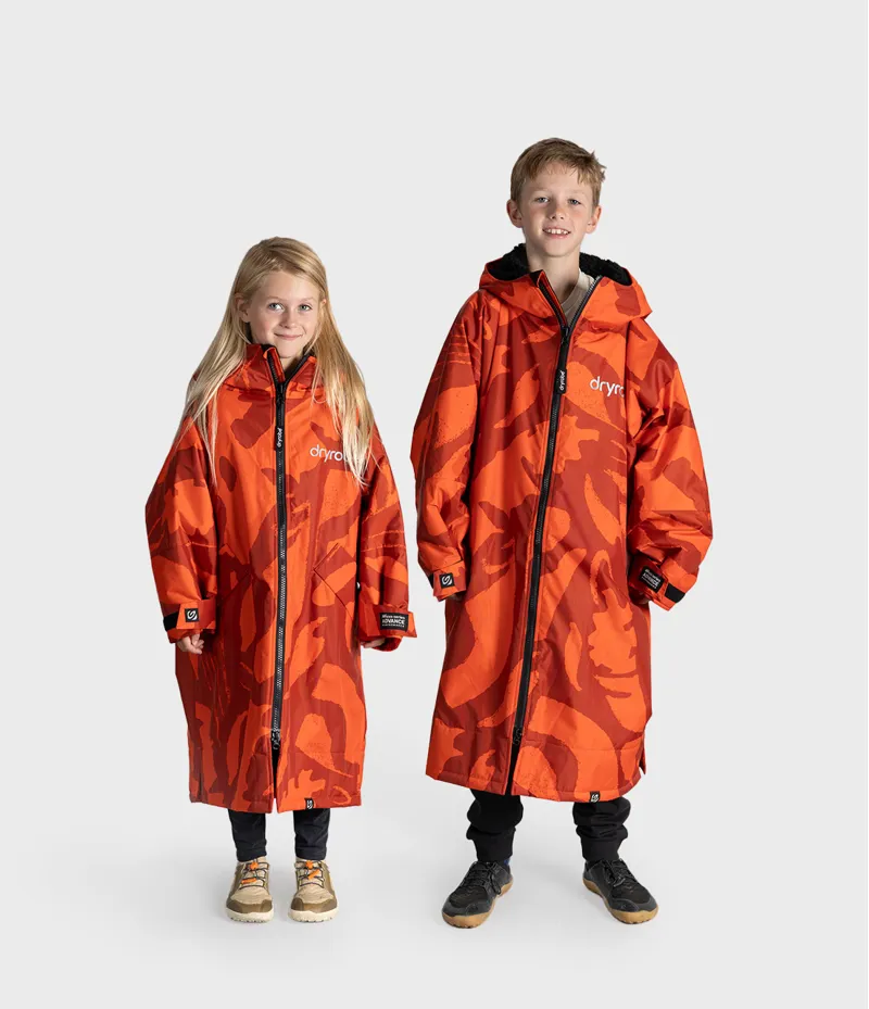 Dryrobe Kids Long Sleeve - Mosaic Palm-3