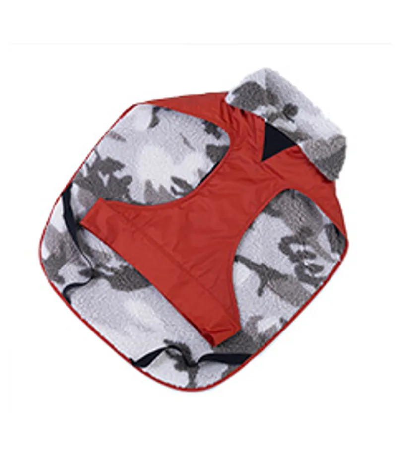 Dryrobe Dog Coat - Burnt Orange-3