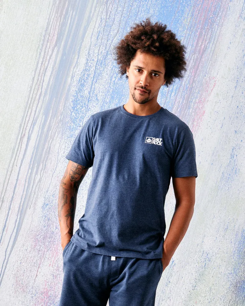 Saltrock Men's Original SS Tee - Dress Blue-1