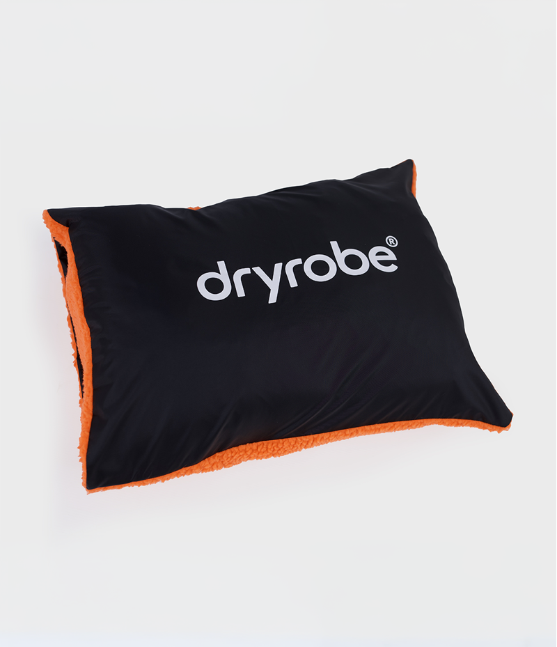 Dryrobe Cushion Cover - Orange/Black
