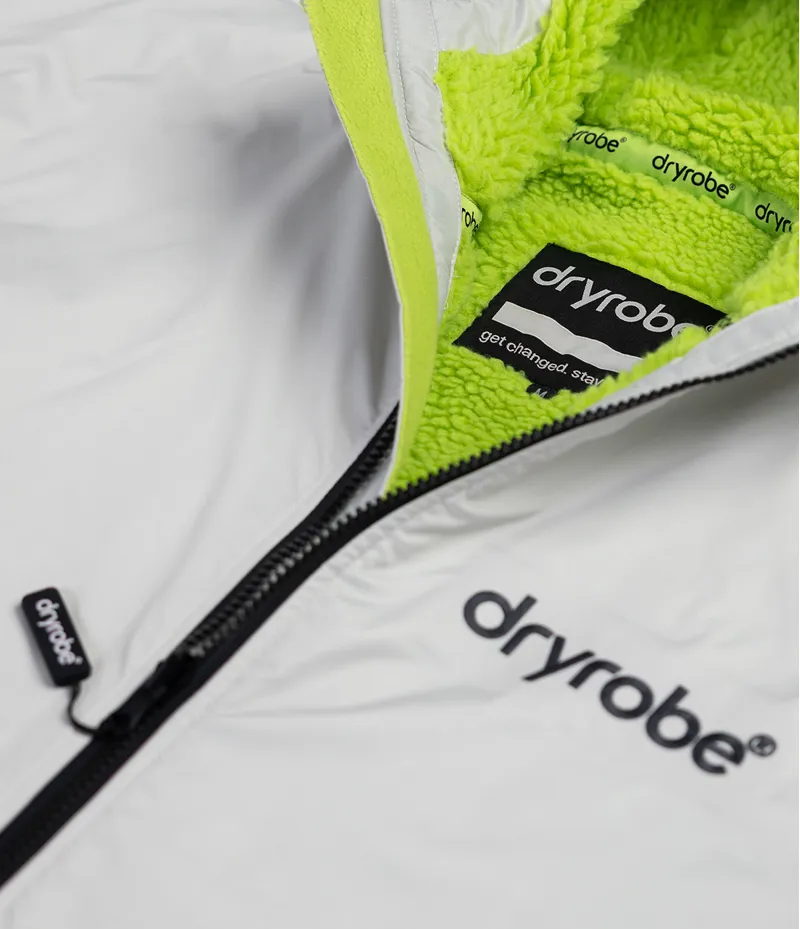 Dryrobe Long Sleeve Anthracite/Lime-5