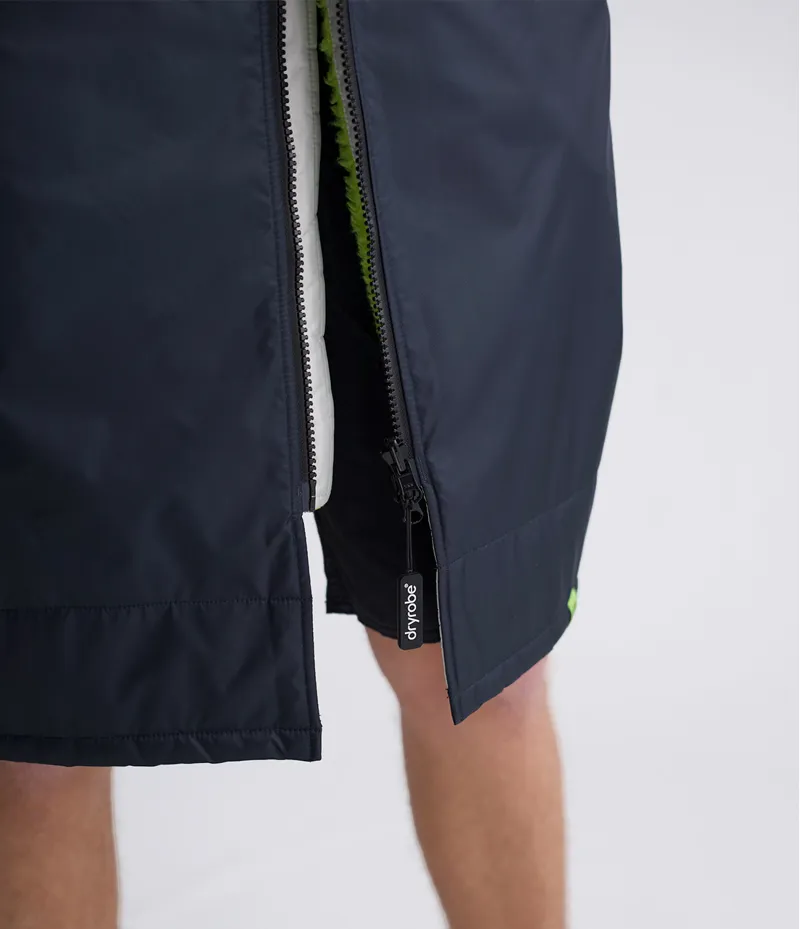 Dryrobe Long Sleeve Anthracite/Lime-11