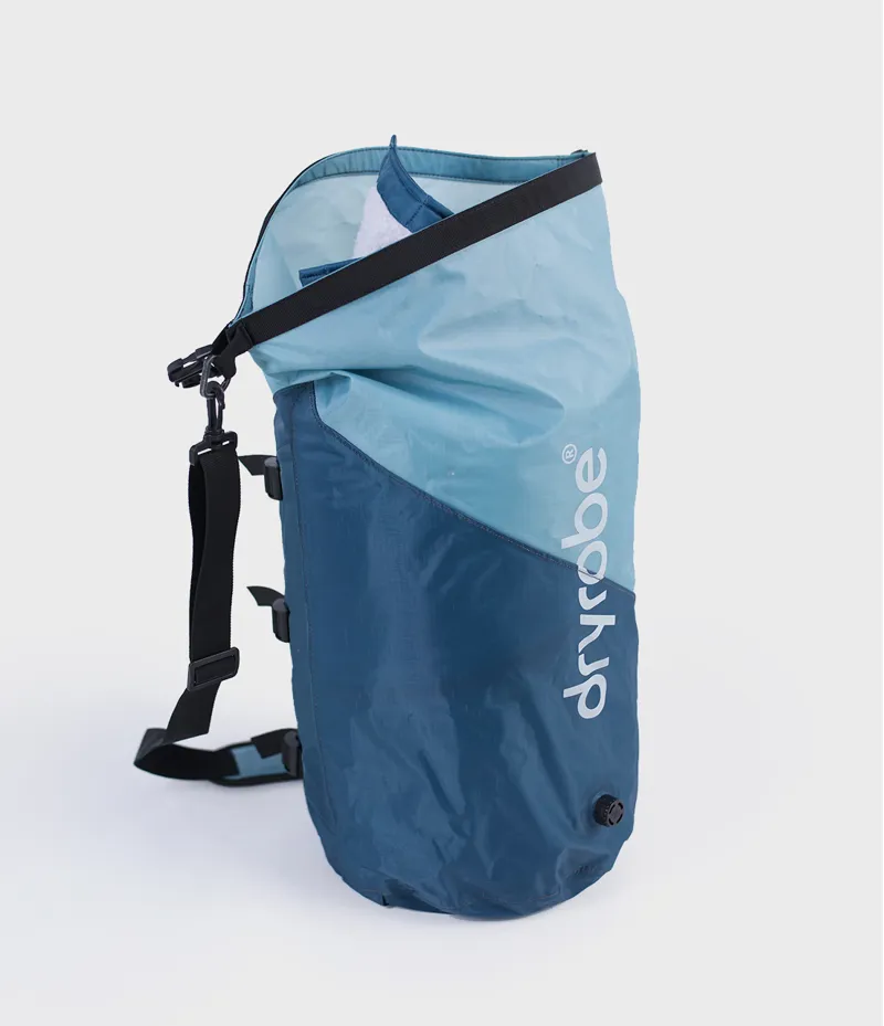 Dryrobe Compression Bag - Blue/Light Blue-2