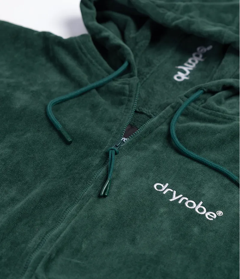 Dryrobe Full Zip Organic Towel Robe - Sycamore Green-8