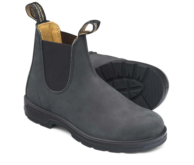 Blundstone Leather Boot 587 Rustic Black-1