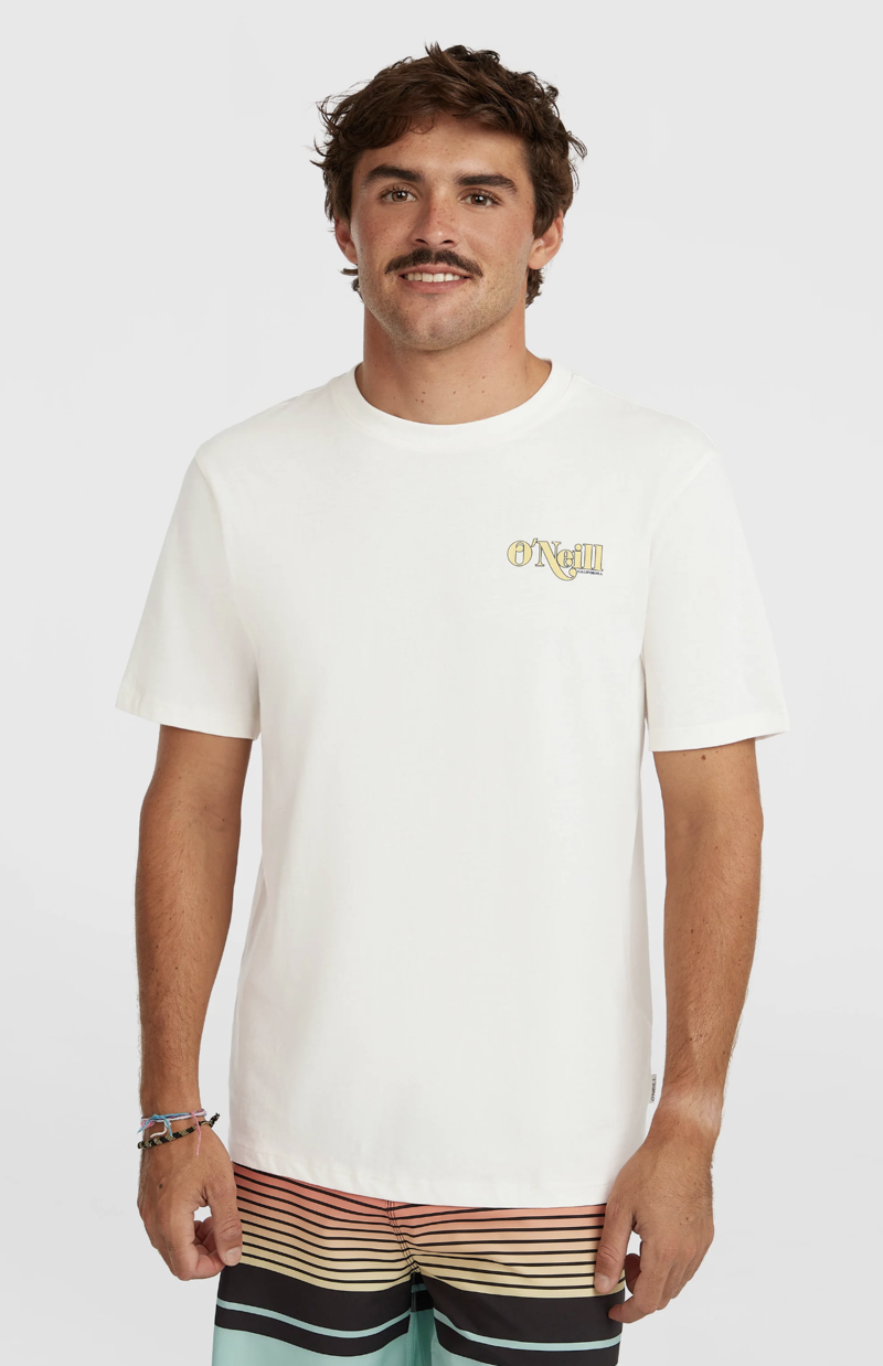 O'Neill Men's Graphic Logo T-Shirt - Snow White-3