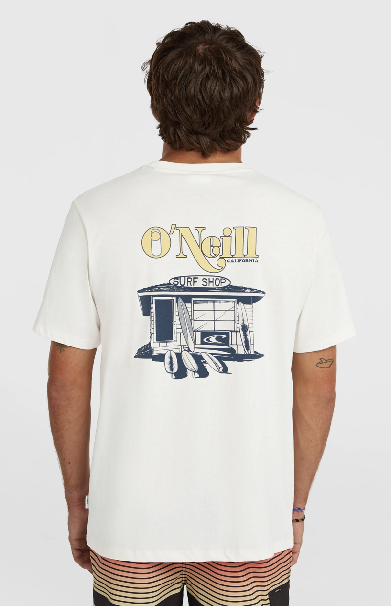 O'Neill Men's Graphic Logo T-Shirt - Snow White-2