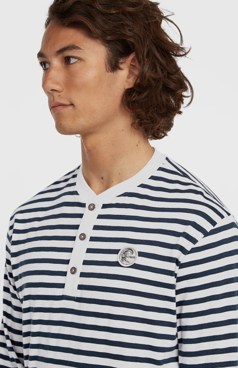 O'Neill Men's O'Riginals LS T-Shirt - Blue Stripe-5