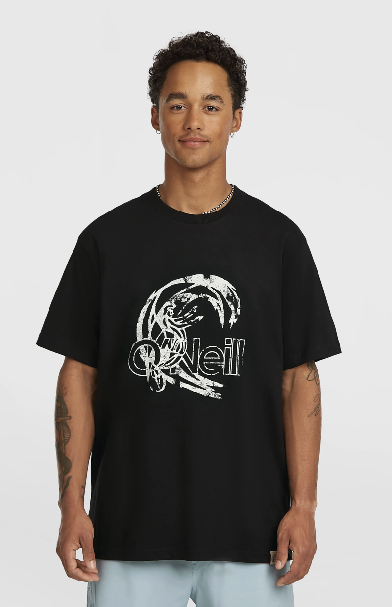 O'Neill Men's O'Riginals Circle Surfer T-Shirt - Black Out-2