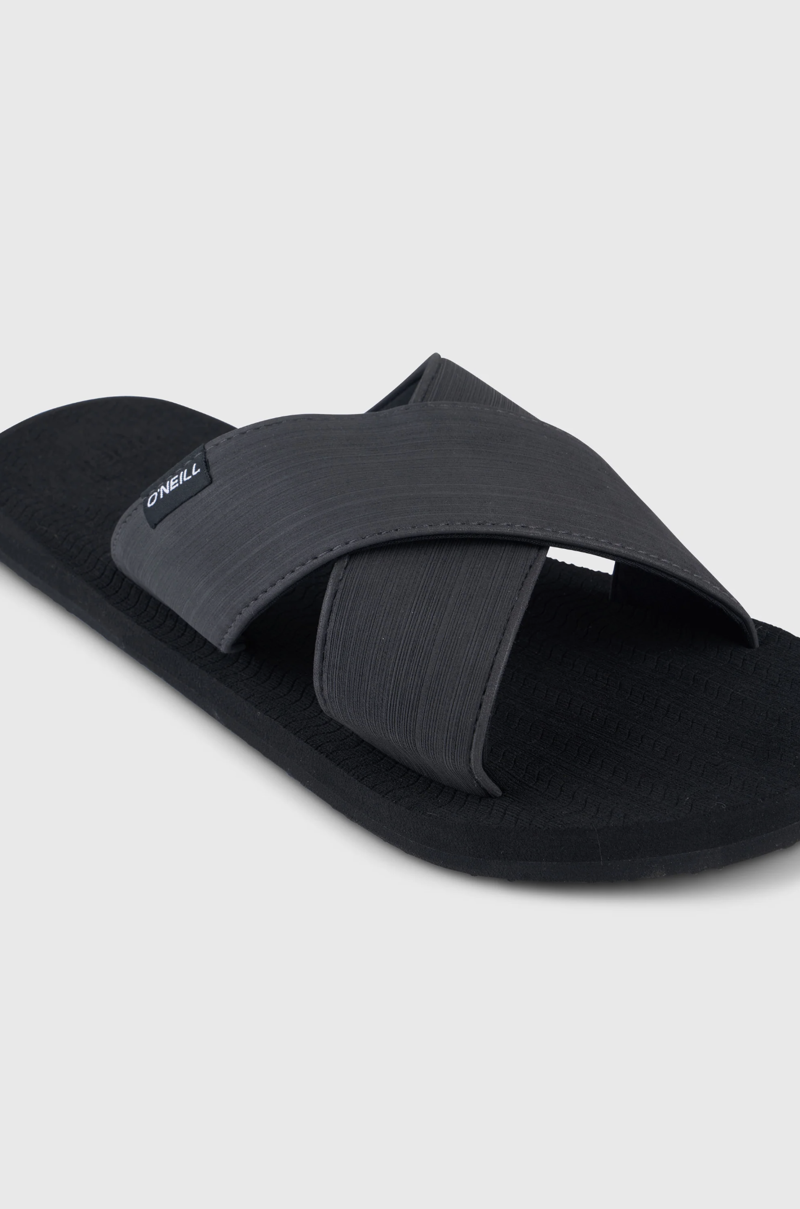 O'Neill Men's Koosh Slides - Black Out-1