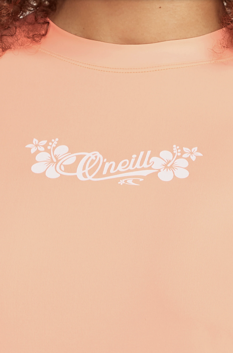 O'Neill Women's Long Sleeve Skin - Funky Peach-4