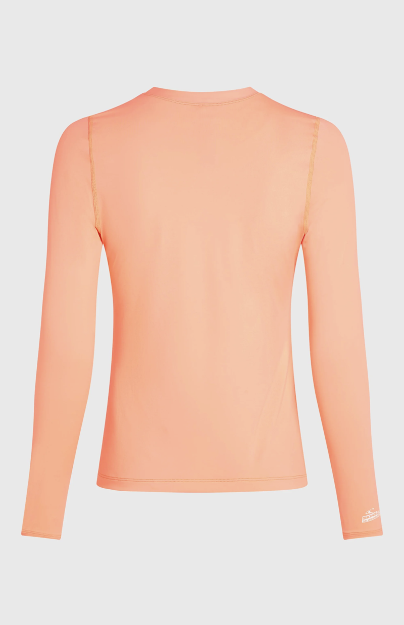 O'Neill Women's Long Sleeve Skin - Funky Peach-1