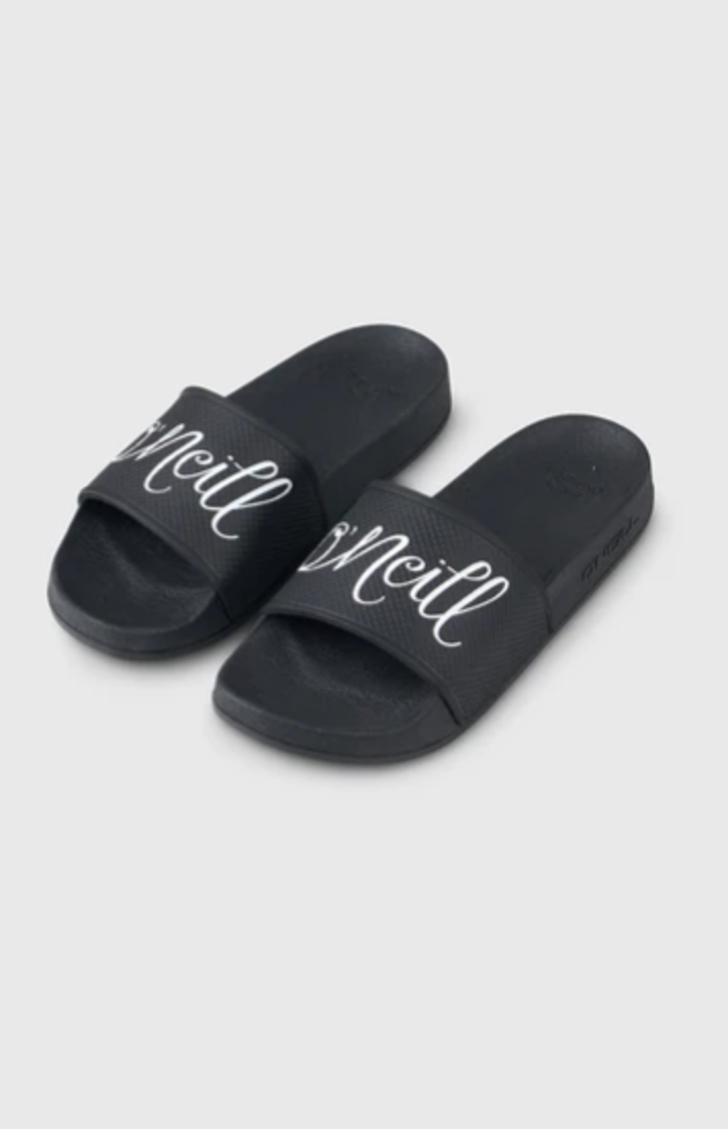 O'Neill Women's Script Slides - Black Out