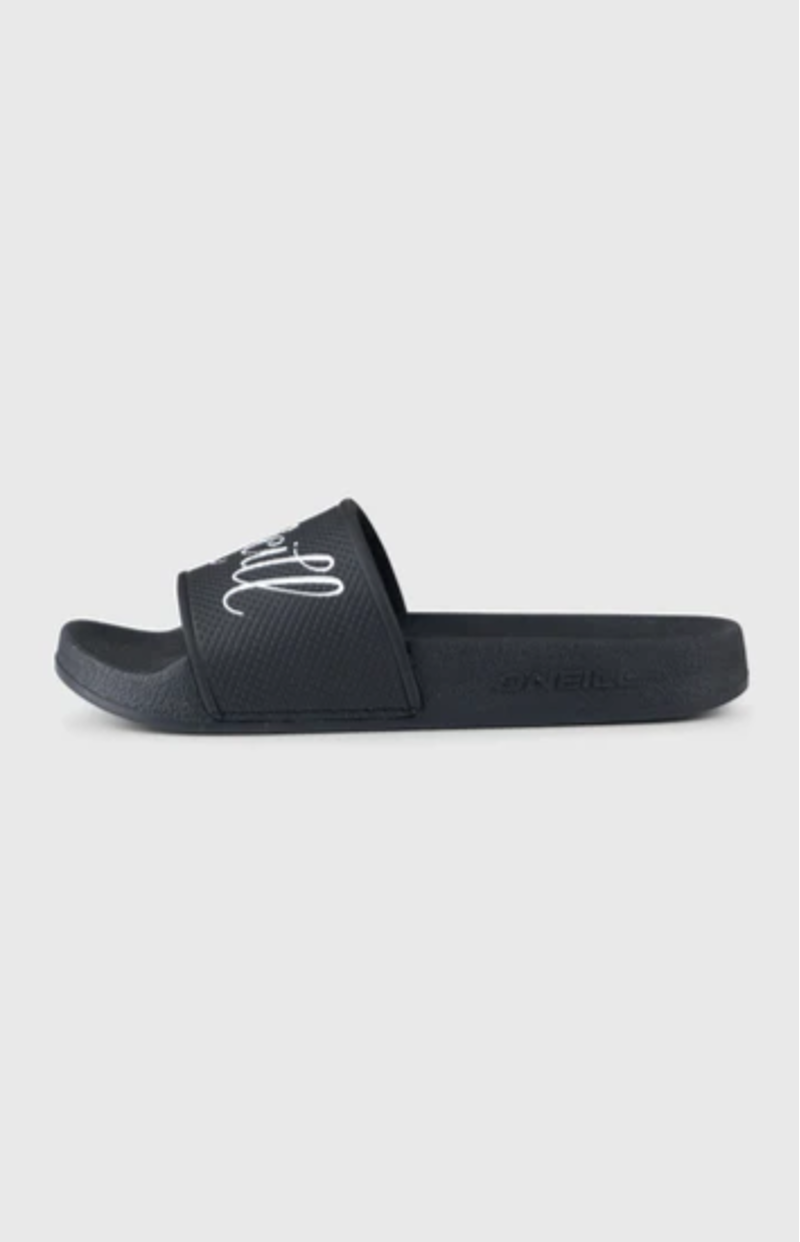O'Neill Women's Script Slides - Black Out-1