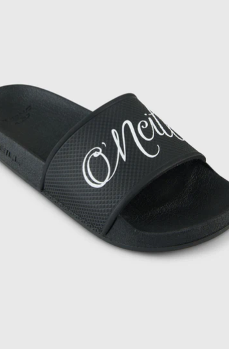 O'Neill Women's Script Slides - Black Out-2