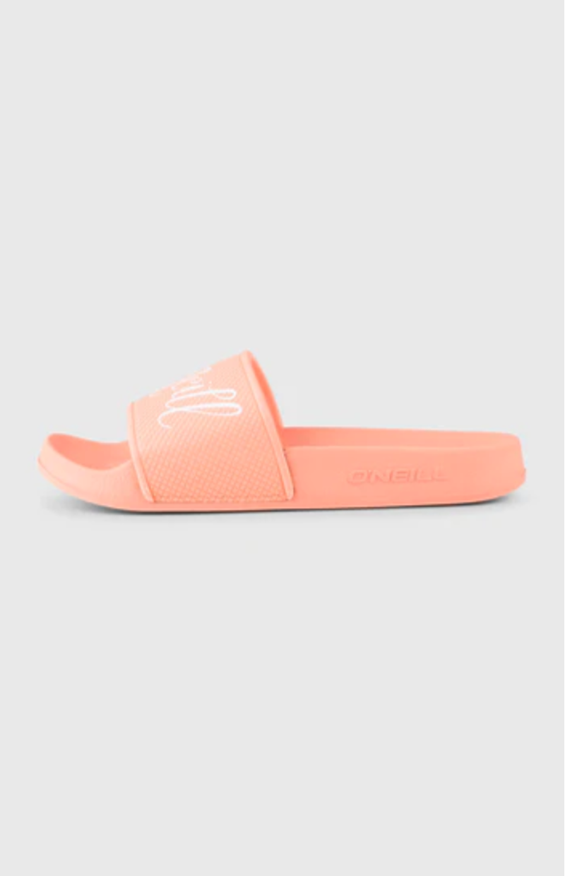 O'Neill Women's Script Slides - Funky Peach-1