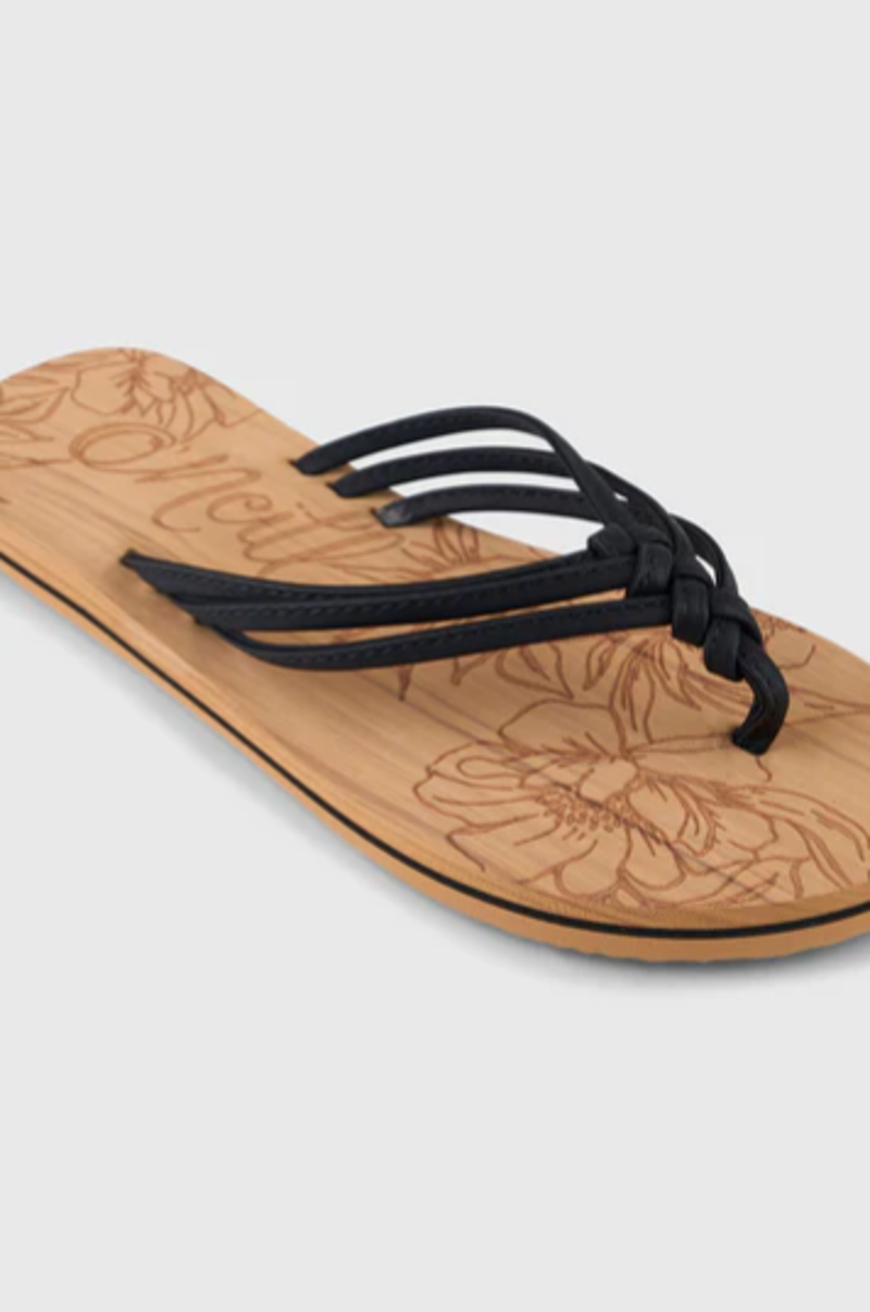 O'Neill Women's Ditsy Sandals - Black Out-2