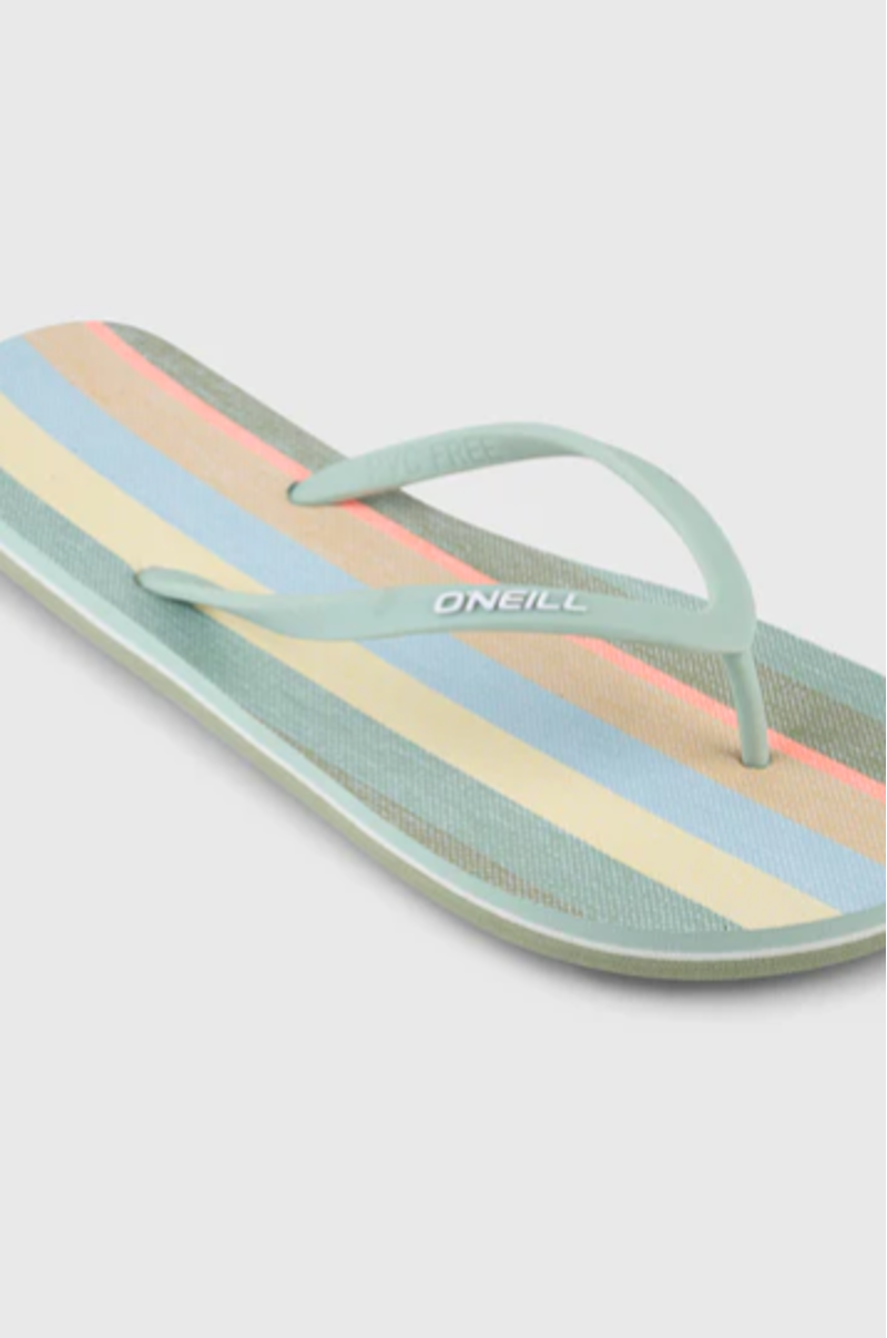 O'Neill Women's Profile Graphic Sandals - Multi Must Haves Stripe-2