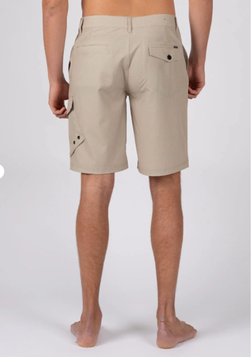 Saltrock Men's Cargo Amphibian II 21 Short - Light Brown-3