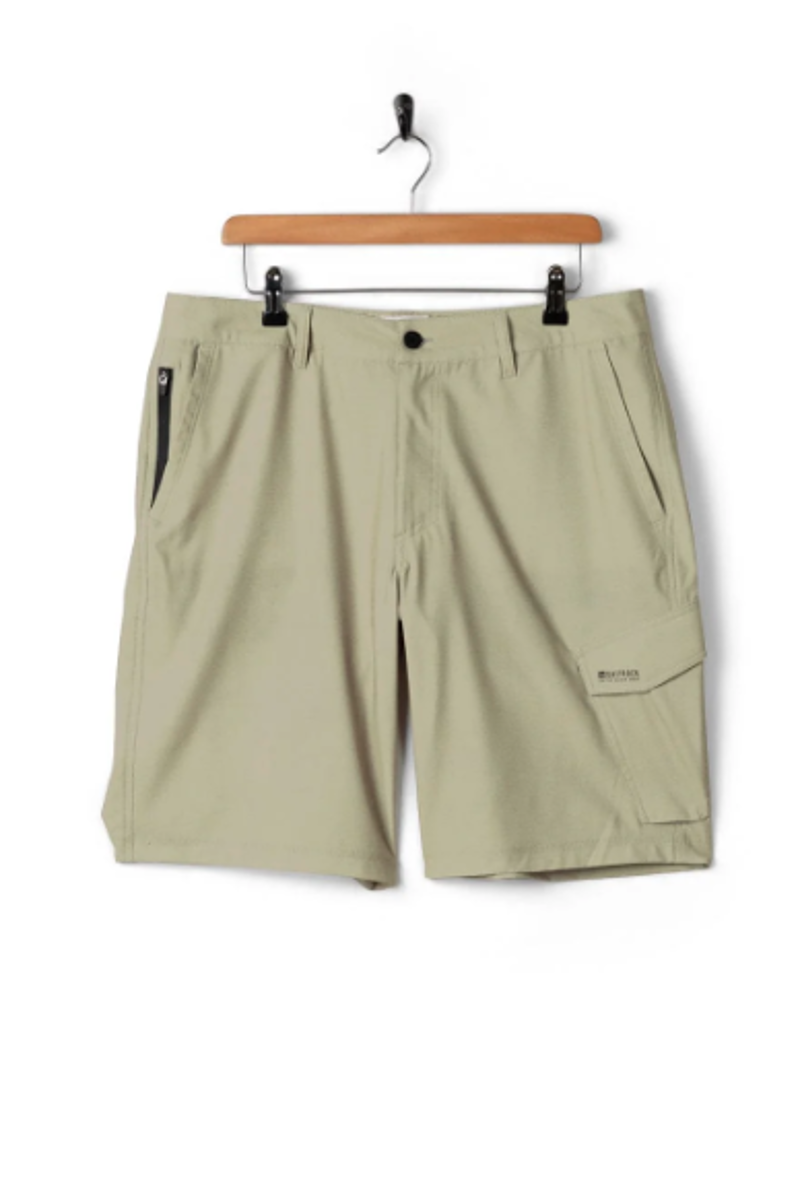 Saltrock Men's Cargo Amphibian II 21 Short - Light Brown