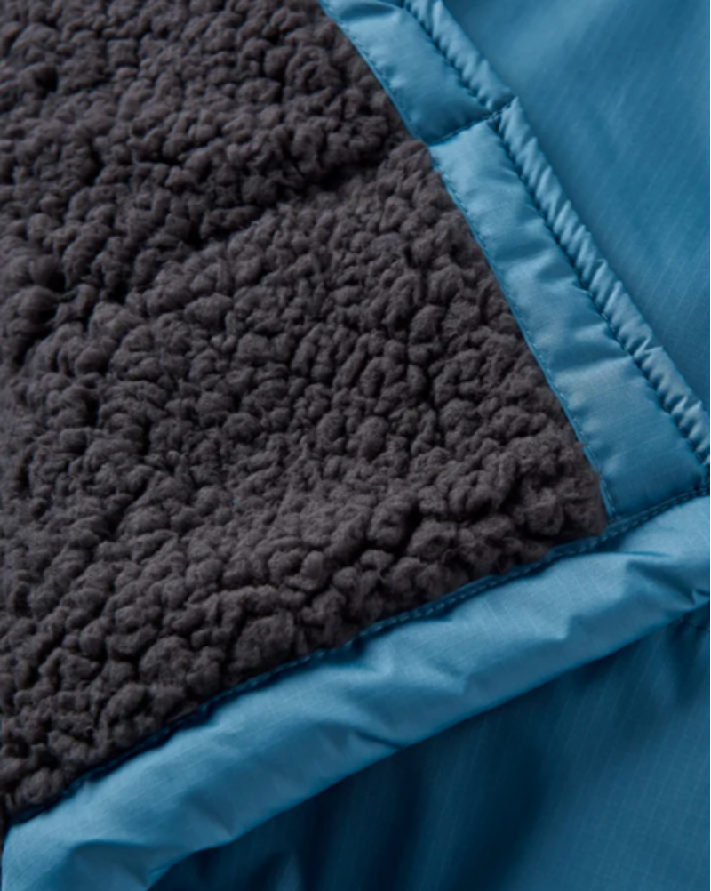 Passenger Escapism Sherpa Lined Change Robe - Moonlight Blue-9