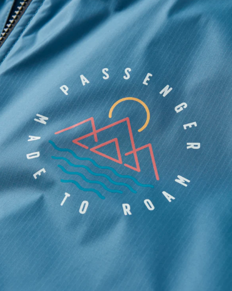 Passenger Escapism Sherpa Lined Change Robe - Moonlight Blue-10