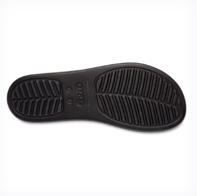 Crocs Brooklyn Buckle Low Wedge - Black-3