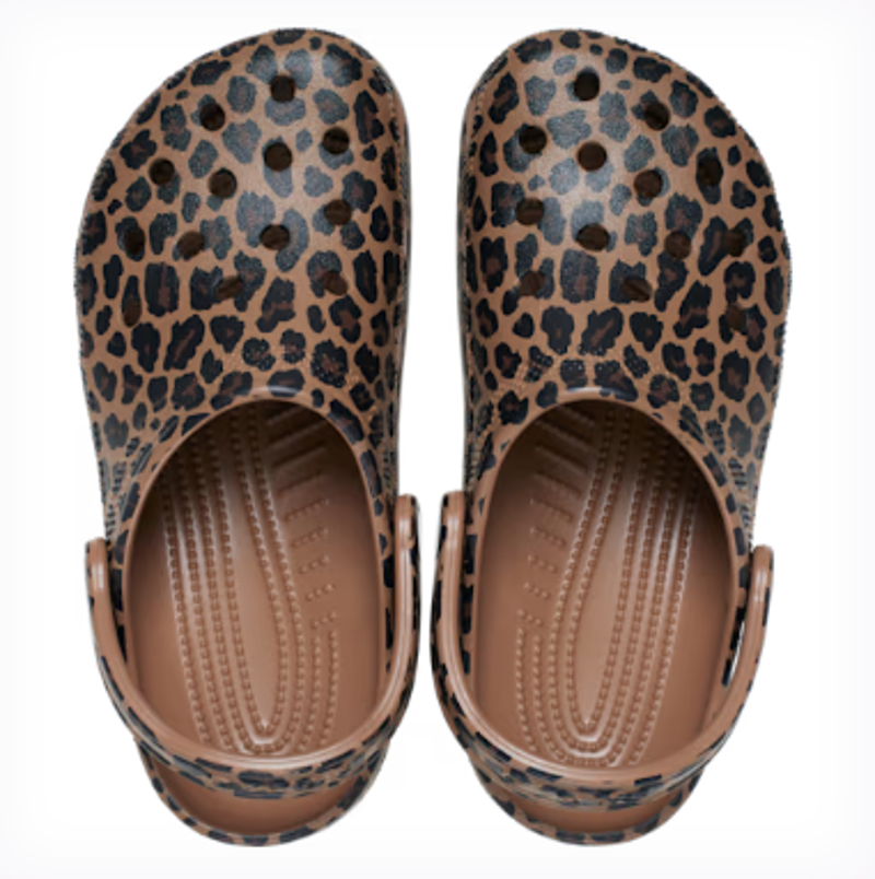 Crocs Classic Animal Clog - Sepia/Leopard-2