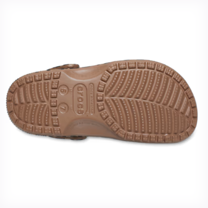 Crocs Classic Animal Clog - Sepia/Leopard-3