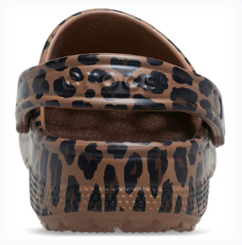 Crocs Classic Animal Clog - Sepia/Leopard-5