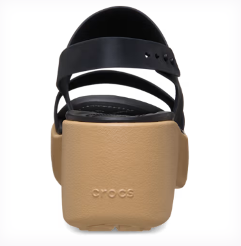 Crocs Brooklyn Sky Sandal - Black/Cashew-5