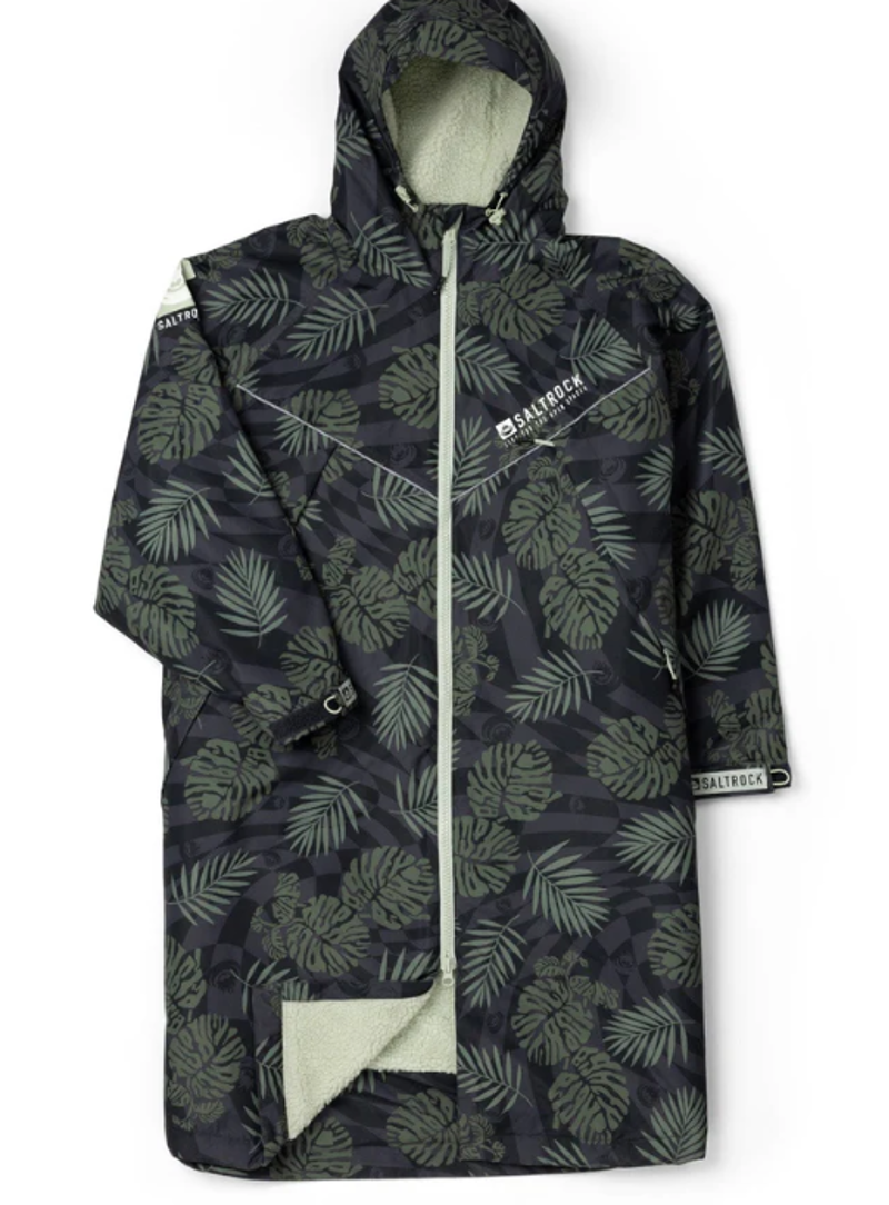 Saltrock Four Season Warp Surf Changing Robe - Dark Grey