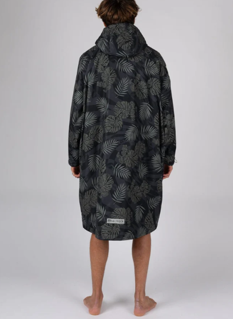 Saltrock Four Season Warp Surf Changing Robe - Dark Grey-3