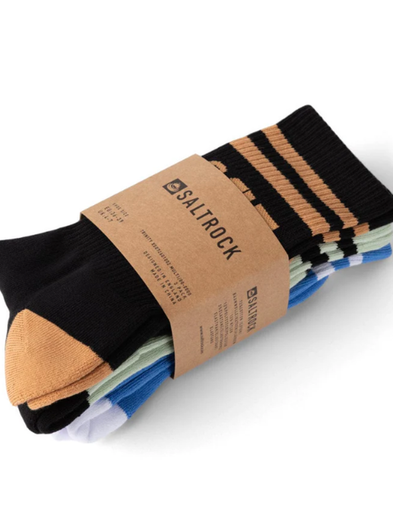 Saltrock Trinity 3 Sock Pack in Multi-1