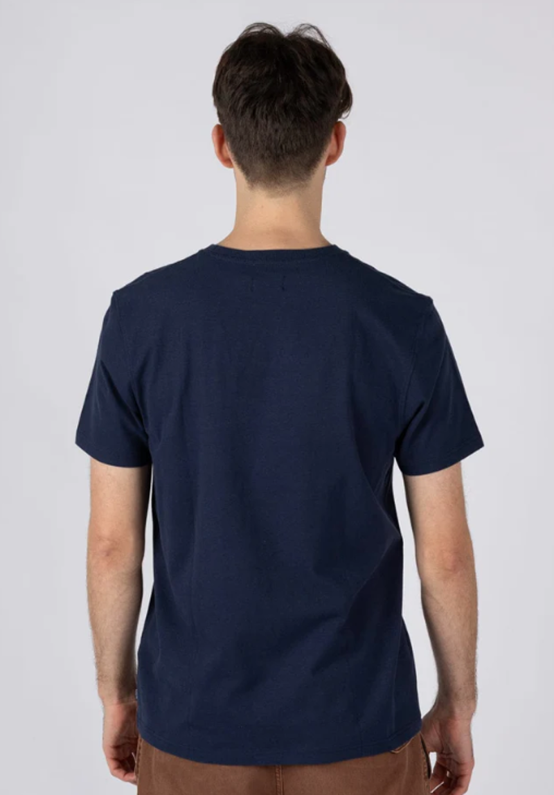 Saltrock Men's Tribal Stripe SS Tee - Dress Blue-3