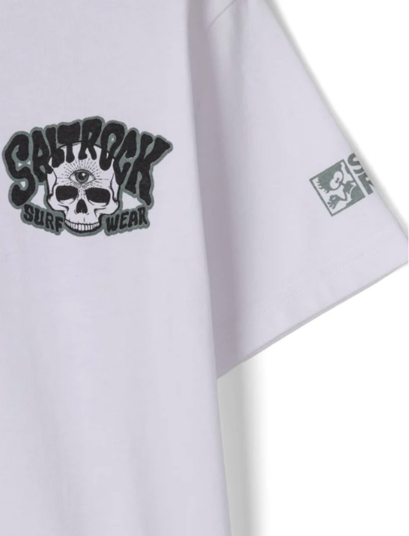 Saltrock Kids Tiger Trio SS Tee - White-4