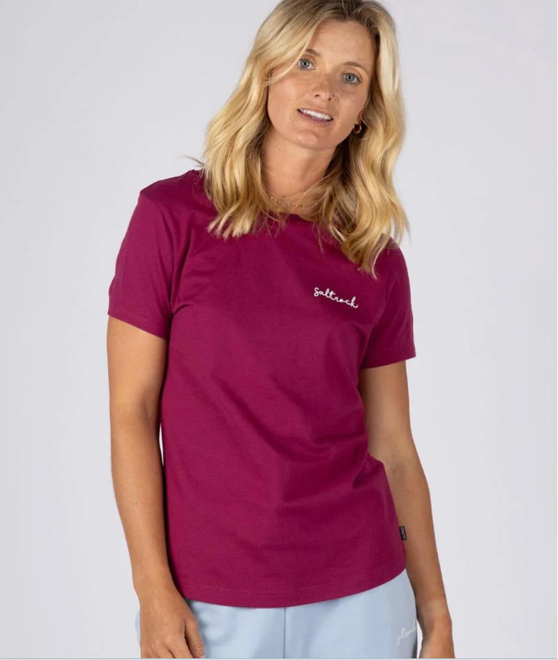 Saltrock Women's Velator Short Sleeve Tee - Dark Pink