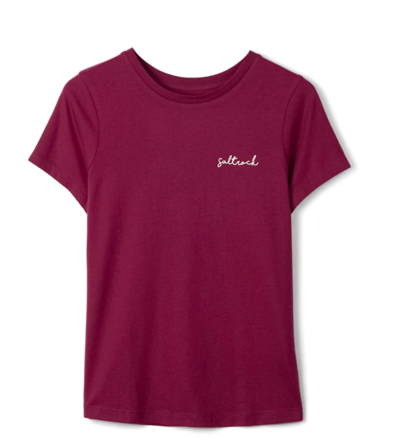 Saltrock Women's Velator Short Sleeve Tee - Dark Pink-4