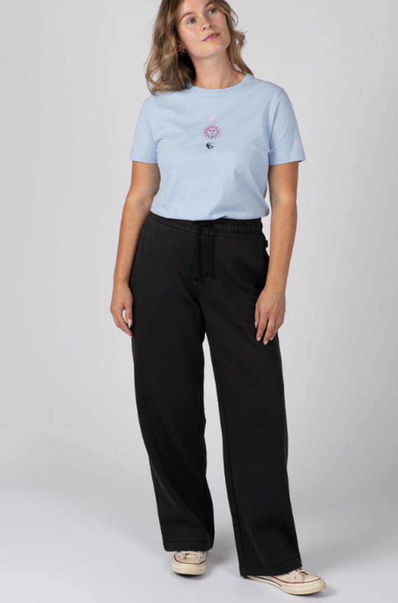 Saltrock Women's Perfect Set Wide Leg Jogger - Black